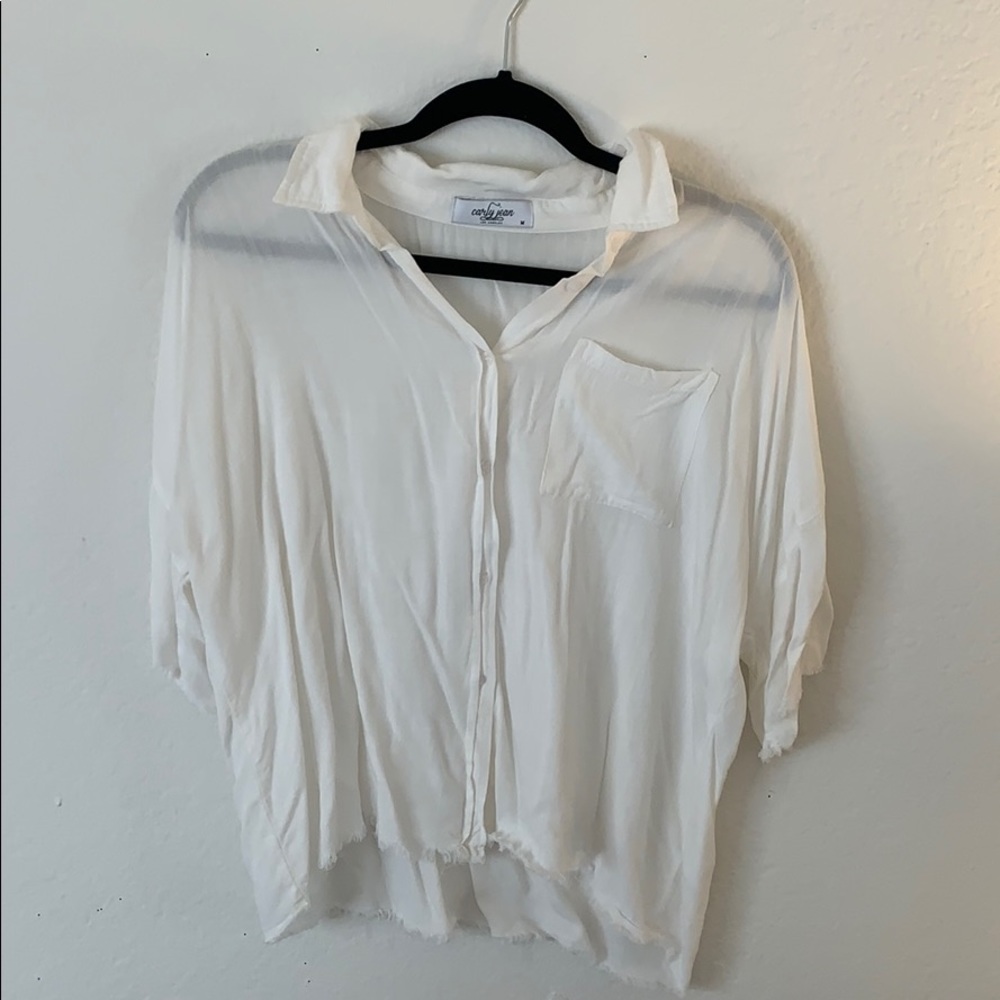 CJLA cute summer blouse